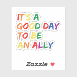 Proud Ally Pride Gay LGBT Maand Parade Gift Sticker