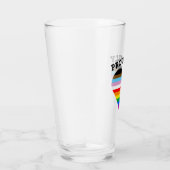 Proud Ally Progress Pride Glas (Rechts)