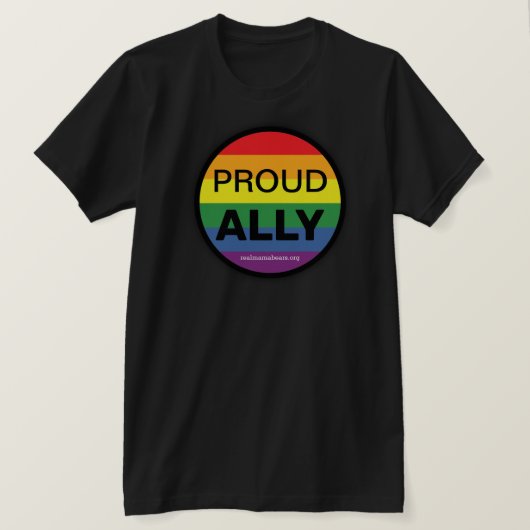 Proud Ally T-shirt (Design voorkant)