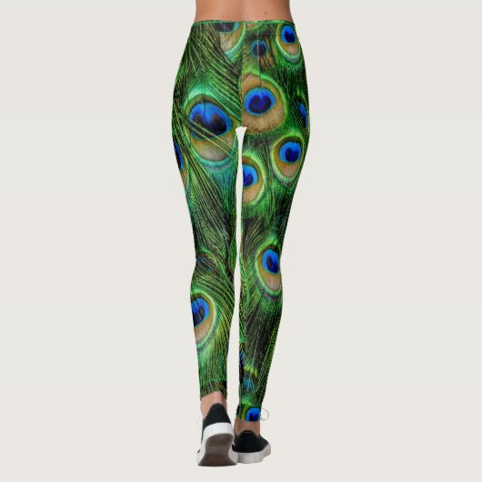 Proud als Peacock Leggings (Achterkant)