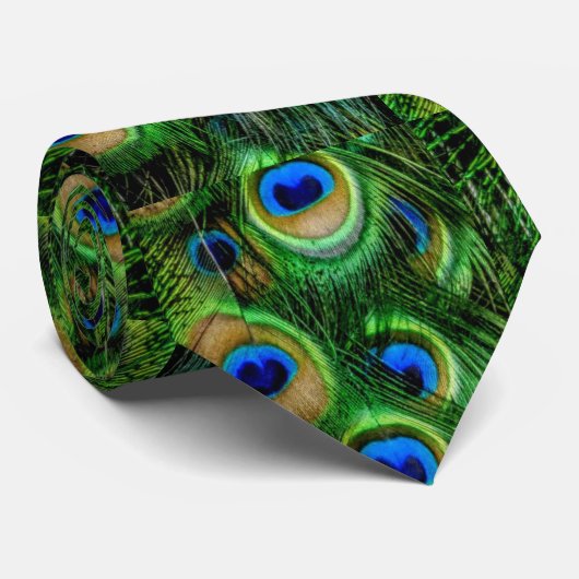 Proud als Peacock Stropdas (Opgerold)