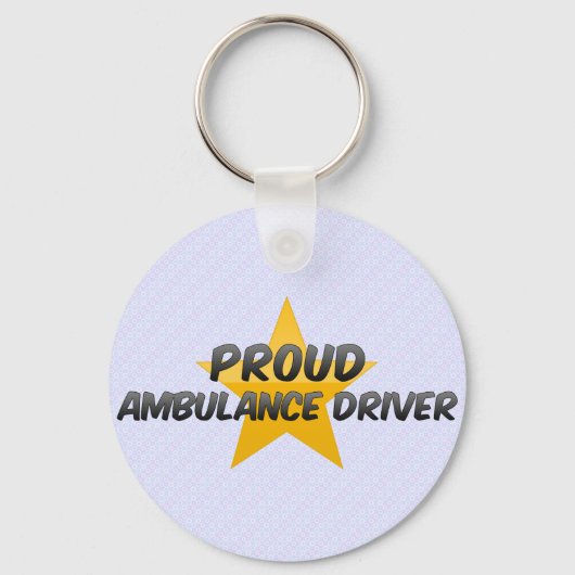 Proud Ambulance-driver Sleutelhanger (Voorkant)