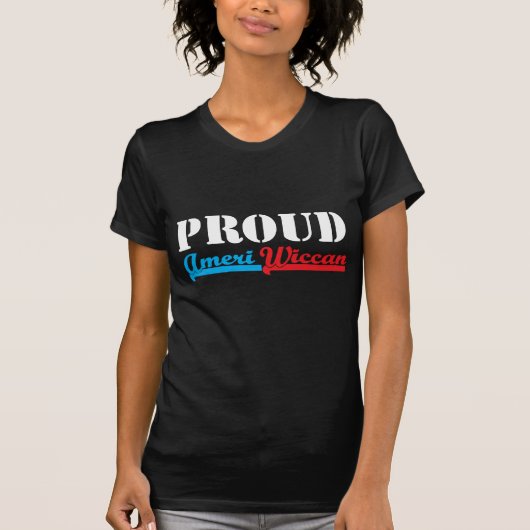 Proud Ameri-Wiccan T-shirt (Voorkant)