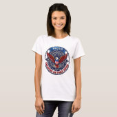 Proud American Air Force Sister T-Shirt (Voorkant volledig)