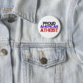 Proud American Atheist Ronde Button 5,7 Cm (In situ)
