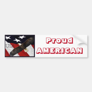 Proud American Bumpersticker