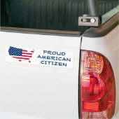 Proud American Citizen Bumpersticker (Op Truck)