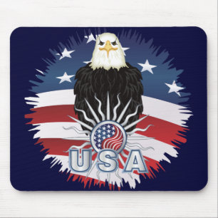 Proud American Eagle Muismat