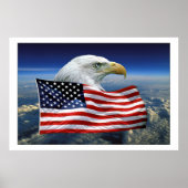 Proud American Eagle Poster (Voorkant)