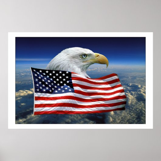 Proud American Eagle Poster (Voorkant)