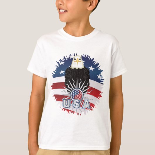 Proud American Eagle T-shirt (Voorkant)