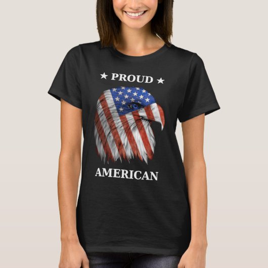 Proud American Eagle T-shirt (Voorkant)