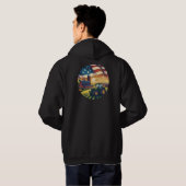 Proud American Farmer Hoodie (Achterkant volledig)