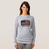 Proud AMERICAN Flag T-shirt (Voorkant volledig)