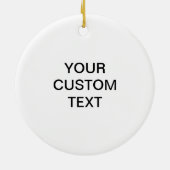 Proud American Flag Voetbal Keramisch Ornament (Achterkant)