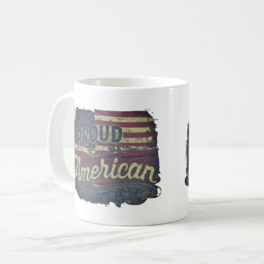 Proud American Koffiemok (Voorkant links)