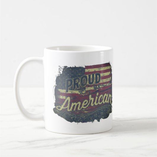 Proud American Koffiemok (Links)