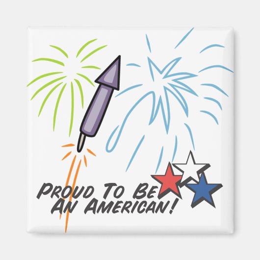 Proud American - Magneet (Voorkant)