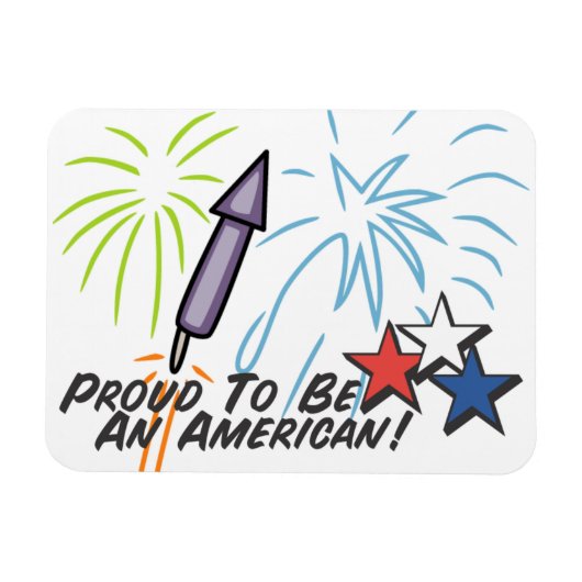 Proud American - Magneet (Horizontaal)