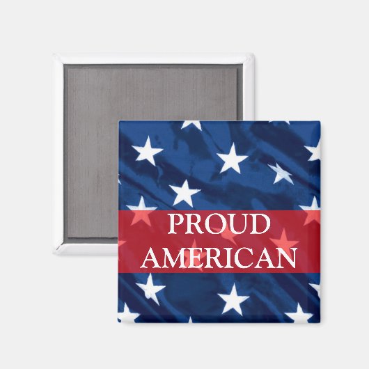 Proud American Magnet (Voorkant / Achterkant)