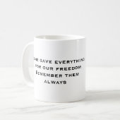 Proud American Mok (Voorkant links)