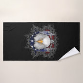 Proud American Patriot Badhanddoek (Badhanddoek)