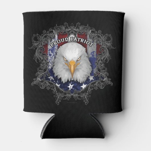 Proud American Patriot Blikjeskoeler (Voorkant)