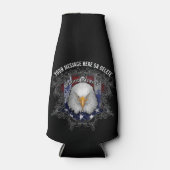 Proud American Patriot Bottle Cooler (Voorkant)