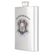 Proud American Patriot Flask Flacon (Links)