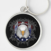 Proud American Patriot Sleutelhanger (Voorkant)