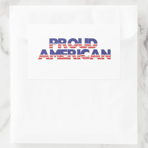 Proud American Rechthoekige Sticker