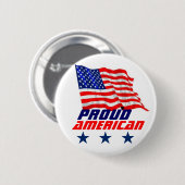 Proud American Ronde Button 5,7 Cm (Voorkant /achterkant)