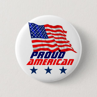 Proud American Ronde Button 5,7 Cm