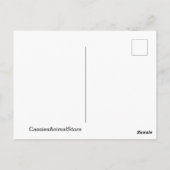 Proud American Rooster Briefkaart (Achterkant)