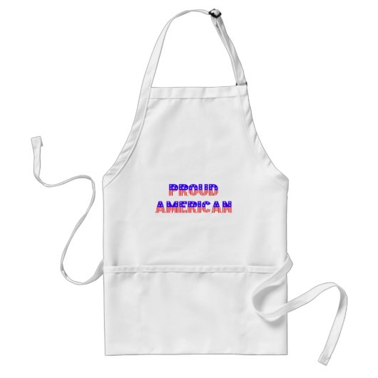 Proud American Standaard Schort (Voorkant)