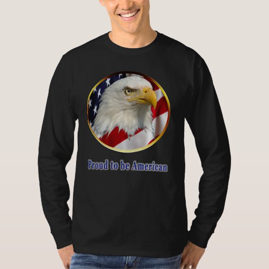 Proud American t-shirt (Voorkant)