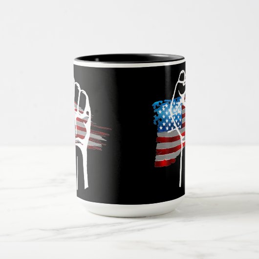 PROUD AMERICAN - wht Mok (Midden)