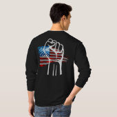 PROUD AMERICAN - wht  T-shirt (Achterkant volledig)