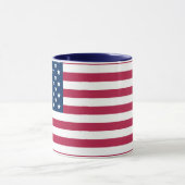 Proud Americans | Large 15 oz American Flag Mug Mok (Midden)