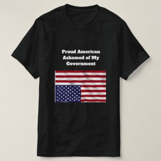 Proud Amerikaans T-shirt (Design voorkant)