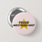 Proud Anesthesioloog Ronde Button 5,7 Cm (Voorkant /achterkant)