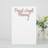 Proud Angel Briefpapier (Staand voorkant)