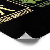 Proud Army Brother I-navy Airforce Seal Ranger Poster (Hoek)