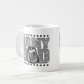 Proud Army Dad ACU Koffiemok (Voorkant links)