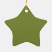 Proud Army Dad beroemd gemaakt door Star Ornament (Achterkant)
