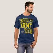 Proud Army Grandma Shirt Military Pride T Shirt (Voorkant volledig)