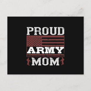 Proud Army Mam Aankondigingskaart