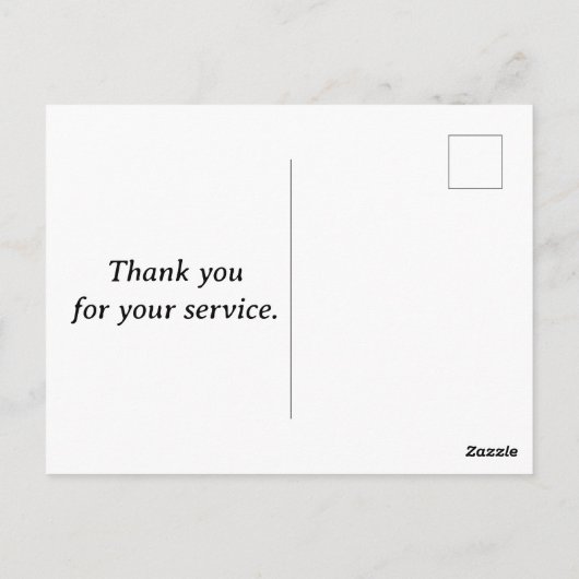 Proud Army Mam Briefkaart (Achterkant)