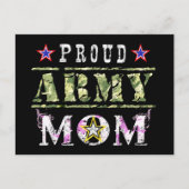Proud Army Mam Briefkaart (Voorkant)