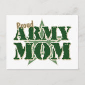 Proud Army Mam Briefkaart (Voorkant)